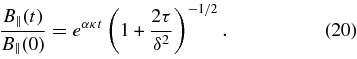 Equation (20)