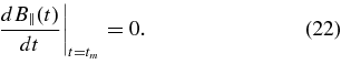 Equation (22)