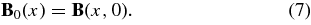 Equation (7)