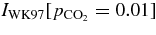 $I_{\rm WK97}[p_{\rm CO_2} = 0.01]$