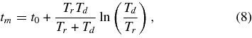 Equation (8)