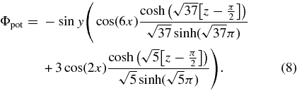 Equation (8)