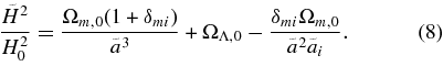 Equation (8)