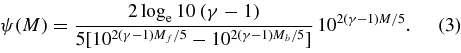 Equation (3)