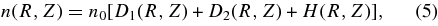 Equation (5)