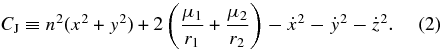 Equation (2)