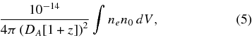 Equation (5)