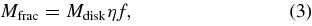 Equation (3)