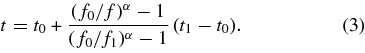Equation (3)