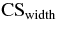 $\rm CS_{\rm width}$