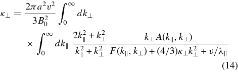 Equation (14)