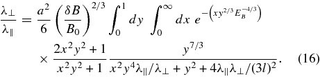 Equation (16)