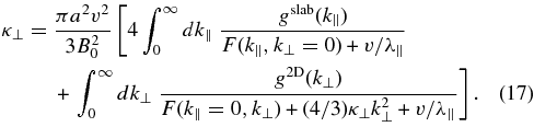 Equation (17)