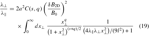 Equation (19)
