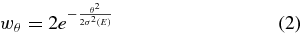Equation (2)