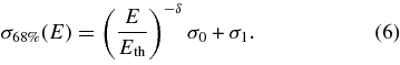 Equation (6)