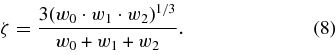 Equation (8)