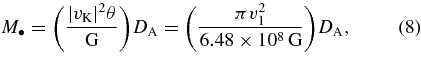 Equation (8)