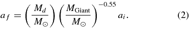 Equation (2)
