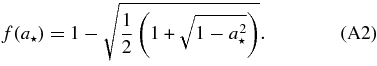 Equation (A2)