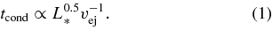 Equation (1)