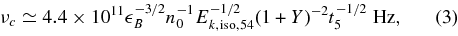 Equation (3)