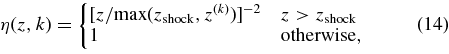 Equation (14)