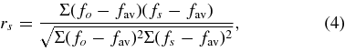 Equation (4)