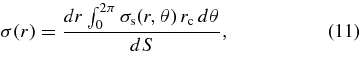 Equation (11)