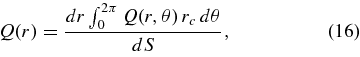 Equation (16)