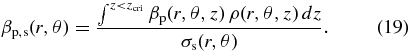 Equation (19)