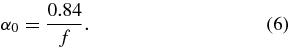 Equation (6)