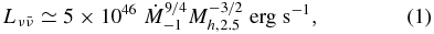 Equation (1)