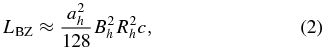 Equation (2)