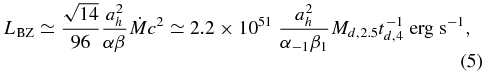 Equation (5)
