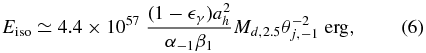 Equation (6)