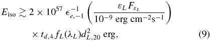 Equation (9)