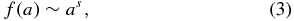 Equation (3)