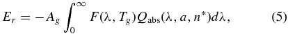 Equation (5)