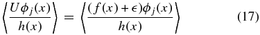 Equation (17)