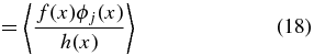 Equation (18)