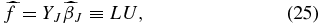 Equation (25)