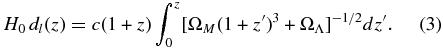 Equation (3)