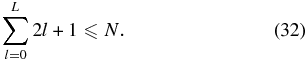 Equation (32)
