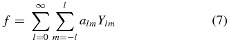 Equation (7)