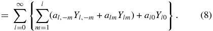 Equation (8)