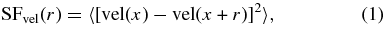 Equation (1)