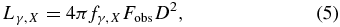 Equation (5)