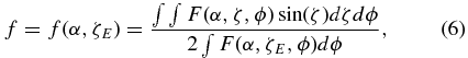 Equation (6)