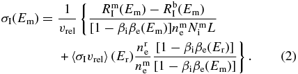 Equation (2)